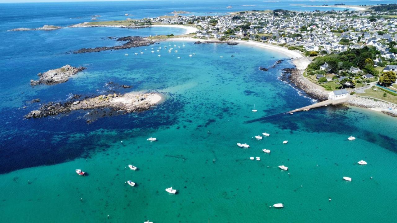 Ty Menez Heol - Magnifique Villa Avec Piscine Ploudalmézeau Eksteriør bilde