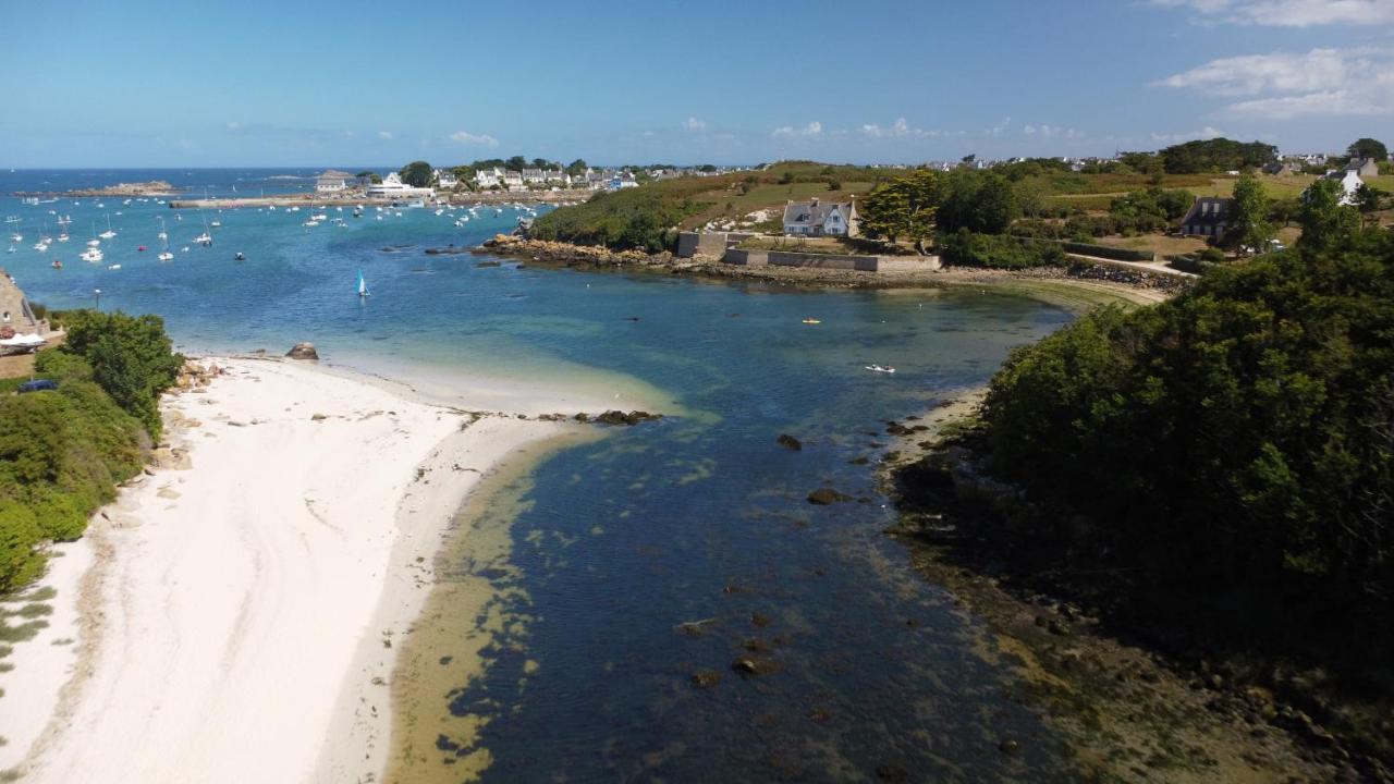 Ty Menez Heol - Magnifique Villa Avec Piscine Ploudalmézeau Eksteriør bilde