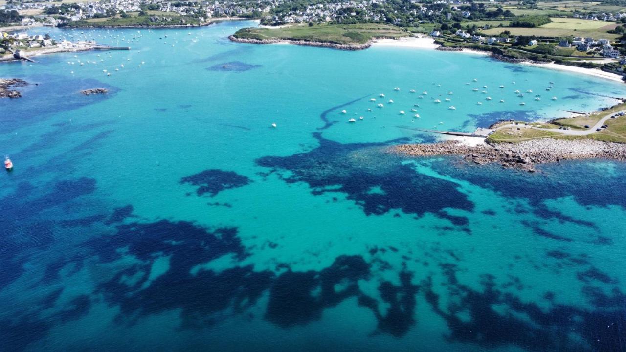 Ty Menez Heol - Magnifique Villa Avec Piscine Ploudalmézeau Eksteriør bilde