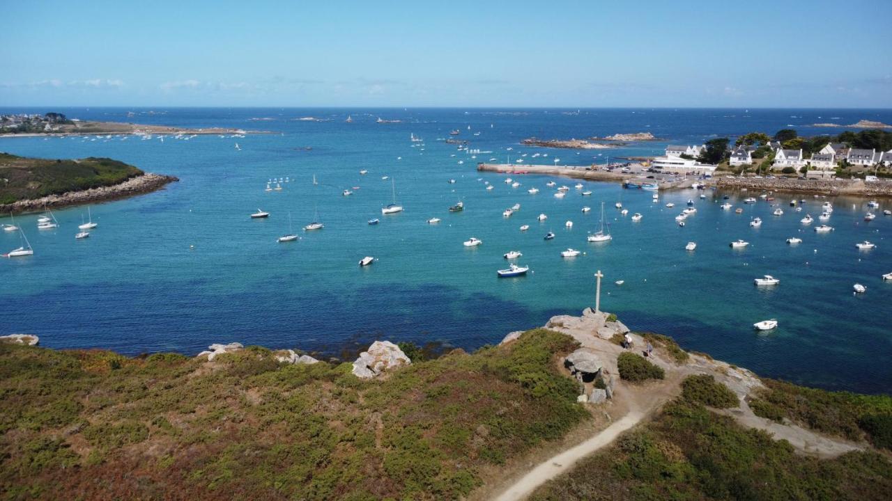 Ty Menez Heol - Magnifique Villa Avec Piscine Ploudalmézeau Eksteriør bilde