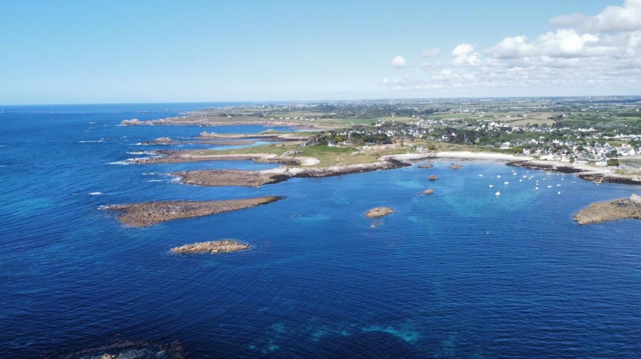 Ty Menez Heol - Magnifique Villa Avec Piscine Ploudalmézeau Eksteriør bilde