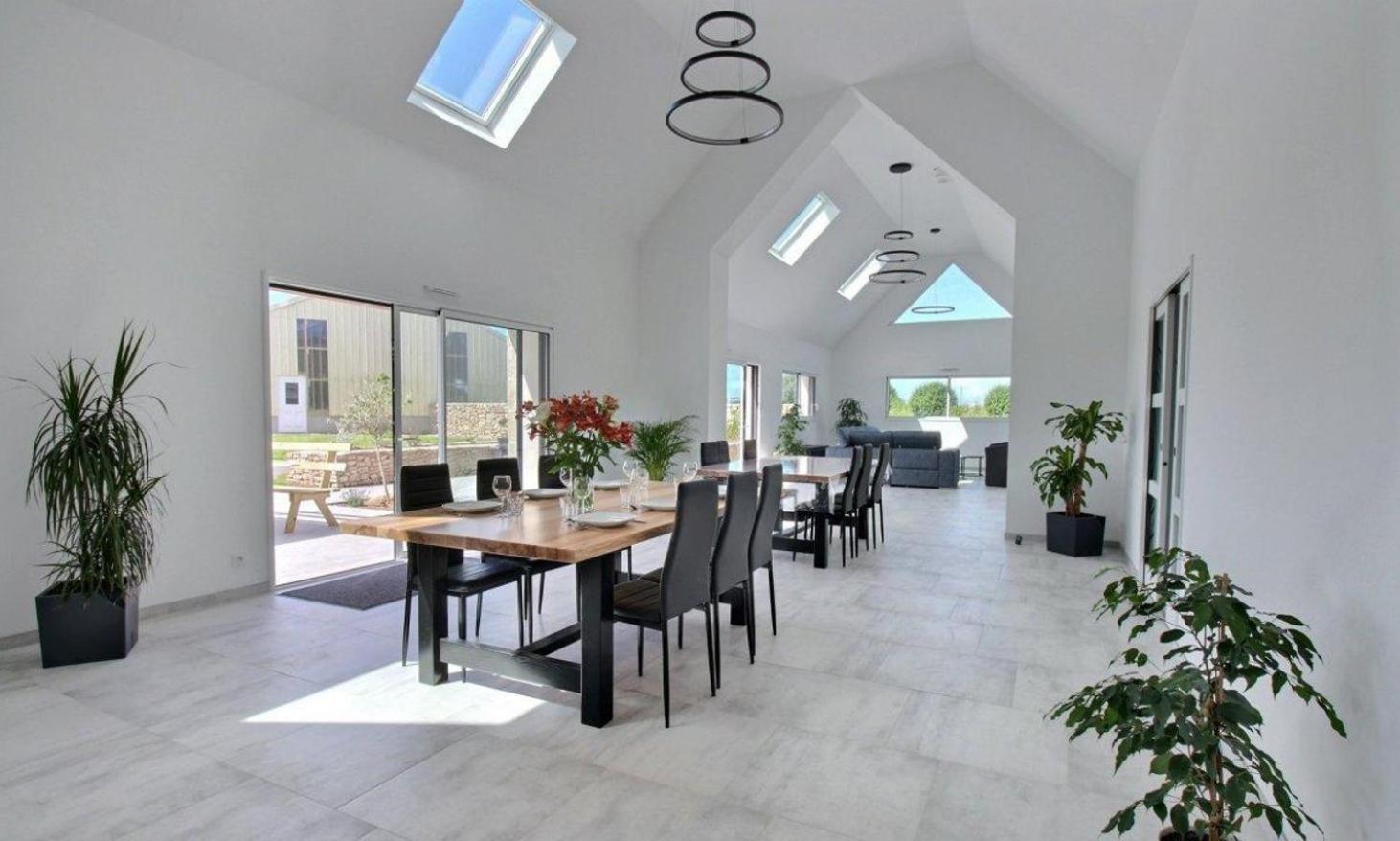 Ty Menez Heol - Magnifique Villa Avec Piscine Ploudalmézeau Eksteriør bilde